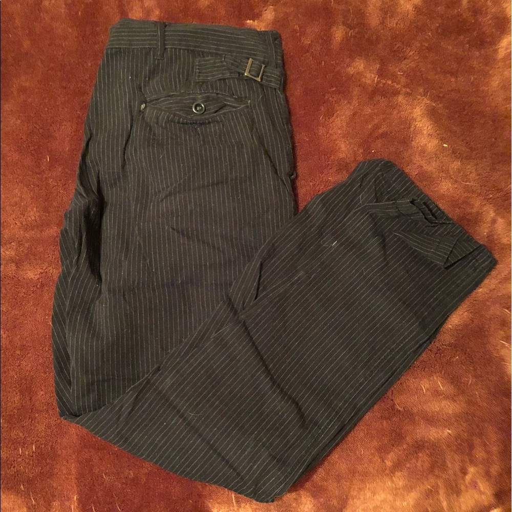 CJ Black Pinstripe pants